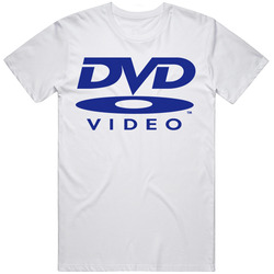 Retro DVD Video Logo  90's 2000's Nostalgia Fan T Shirt