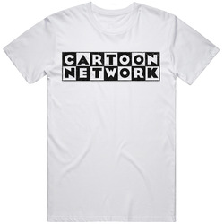 Retro Cartoon Network Logo  90's 2000's Nostalgia Fan Distressed T Shirt
