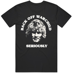 Retro Cult Classic Point Break Back Off Warchild Keeanu Swayze Movie Fan T Shirt