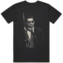 Retro Cult Classic Heat  DeNiro Neil McCauley Movie Fan v4 T Shirt