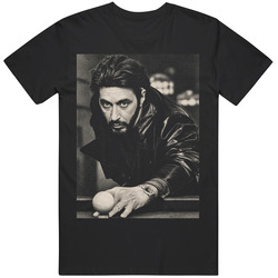 Retro Cult Classic Carlito's Way Pool Hall Scene  Movie Fan v2 T Shirt