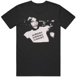 Dazed And Confused Wooderson Tee Richard Linklater 1993 Movie Fan T Shirt