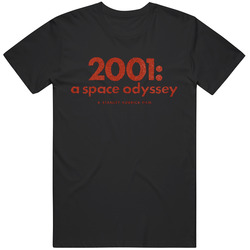 2001 Space Odyssey  Stanley Kubrick Sci-Fi  Vintage Astronaut Movie Fan T Shirt
