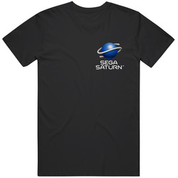 Retro Classic Sega Saturn Retro Gaming  Fan Vintage T Shirt