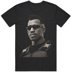 Cool Blade Retro Cult Classic Vampire Movie Fan T Shirt