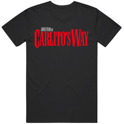 Retro Cult Classic Carlito's Way Title Card Movie Fan T Shirt
