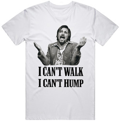 Retro Cult Classic Carlito's Way Lalin I Can't Walk  I Can't Hump Movie Fan T Shirt