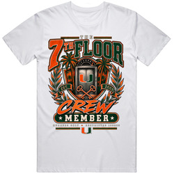 Funny 7th Floor Crew Emblem Football Fan v2 T Shirt