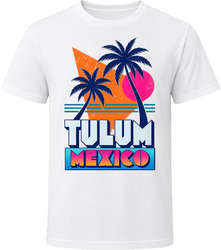 Tulum Mexico Vintage Tropical Beach Summer Travel T Shirt