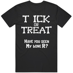 Funny Trick or Treat Missing Boner Halloween Fan T Shirt