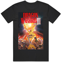 Cult Classic NES Game Dragon Warrior 3 Video Game Fan T Shirt