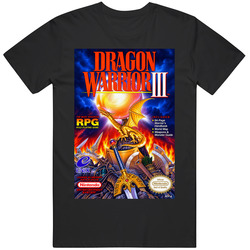 Cult Classic NES Game Dragon Warrior 3 Video Game Fan v2 T Shirt