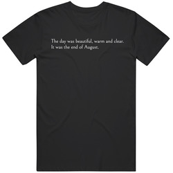 Beautiful August Day The Brothers Karamazov  Fyodor Dostoevsky  Fan T Shirt