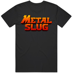 Metal Slug title Screen Arcade Game 8 bit  Fan T Shirt