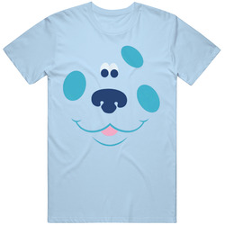 Blue's Clues Blue Face Funny Gag Gift Idea T Shirt