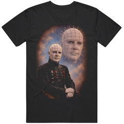 Vintage Pinhead Hellraiser Portrait Funny Olan Mills Parody Halloween Fan T Shirt