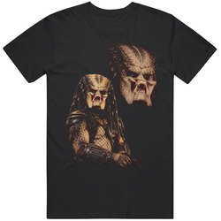 Vintage Retro Predator Portrait Funny Olan Mills Parody Movie Fan T Shirt