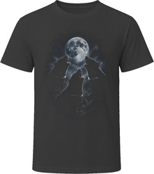 Tasmanian Devil Moon Howlers Funny Creature T Shirt