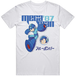 Cool Classic MEGA MAN 87  Gift Idea Distressed T Shirt