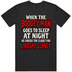 Anti Lindsay Clancy Boogey Man T Shirt