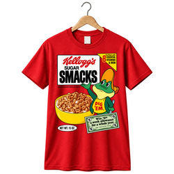 Old School Cereal Sugar Smacks Dig Em Retro Cool v2 T Shirt
