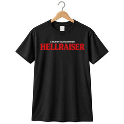 Hellraiser  A Film By Clive Barker  Retro 80s Horror Movie v2 T Shirt