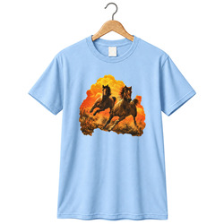 Napoleon Dynamite Retro Galloping Horses Halloween Design Cool Gift Idea T Shirt