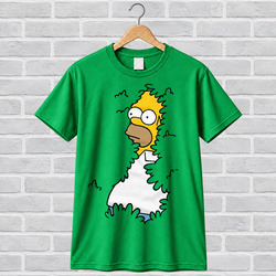 Cult Classic Homer In The Bushes  Cool Gift Idea T Shirt