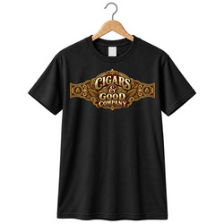 Cigars and Good Company Cigar Lover Gift Idea v2 T Shirt