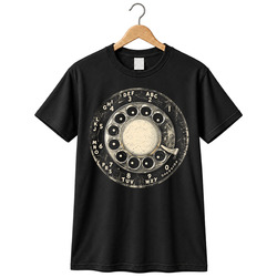 Retro Rotary Phone Cool Gift Idea T Shirt