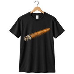 Lit Cigar Lover Cool Gift Idea T Shirt