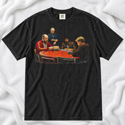 Teddy KGB Heads Up Mike Rounders Movie Cool Gift Idea  Fan T Shirt