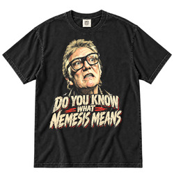 Retro Movie Snatch Brick Top Do You Know What Nemesis Means Cool Gift Idea  Fan T Shirt
