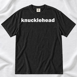 Retro Funny knucklehead Cool Gift Idea Fan T Shirt
