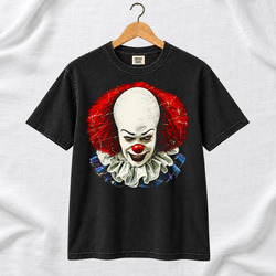 Retro Horror Fan  90s IT Clown Tim Curry Cool Gift Idea T Shirt