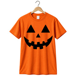 Jack O Lantern Face Triangle Eyes Cool Halloween Gift Idea Fan T Shirt