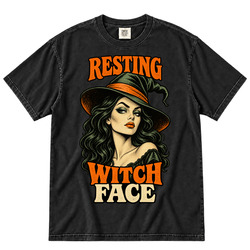 Resting Witch Face Halloween  Funny Gift Idea Fan T Shirt