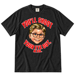 Retro Classic A Christmas Story Ralphie You'll shoot your eye out Gift Idea Fan T Shirt