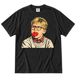 Funny Oh Fudge A Christmas Story Ralphie Gift Idea Fan v2 T Shirt