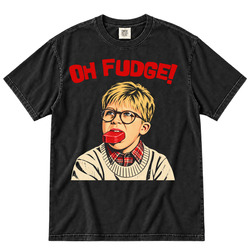 Funny Oh Fudge A Christmas Story Ralphie Gift Idea Fan v6 T Shirt