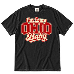 Funny Lebron James I'm From Ohio Baby Gift Idea Fan T Shirt
