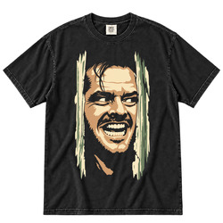 Classic Movie The Shining Jack Nicholson Here's Johnny V2 T Shirt