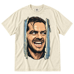 Classic Movie The Shining Jack Nicholson Here's Johnny V3 T Shirt
