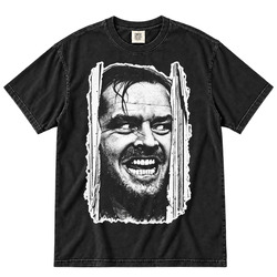 Classic Movie The Shining Jack Nicholson Here's Johnny V4 T Shirt