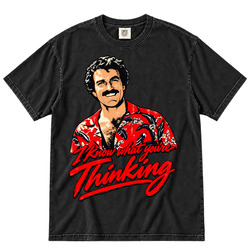 Retro 80's TV Show Magnum PI I know what you're thinking v T Shirt