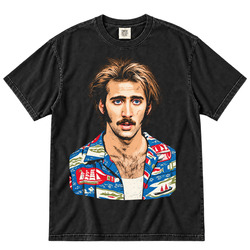 Rasing Arizona Nic Cage  Funny Mug Shot Movie Fan v2 T Shirt