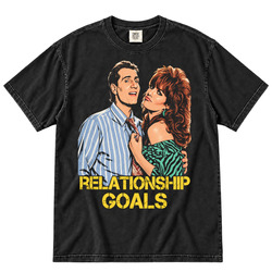 Married With Children Funny Retro Al Bundy and Peg Relationship Goals fan v2 T Shirt