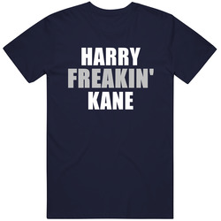 Harry Kane Tottenham Freakin Soccer Futbol Epl Sports Premier League Vintage Classic Navy Blue T Shirt