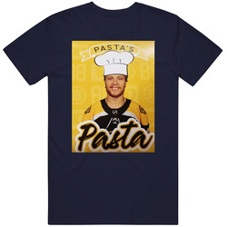 David Pastrnak Pasta La Vista Parody Vintage Classic Navy Blue T Shirt David Pastrnak Pasta La Vista Parody Vintage Classic Navy Blue T Shirt