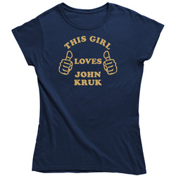 John Kruk This Girl Loves Basketball Hockey Baseball Football Vintage Classic Navy Blue Ladies T Shirt John Kruk This Girl Loves Basketball Hockey Baseball Football Vintage Classic Navy Blue Ladies T Shirt